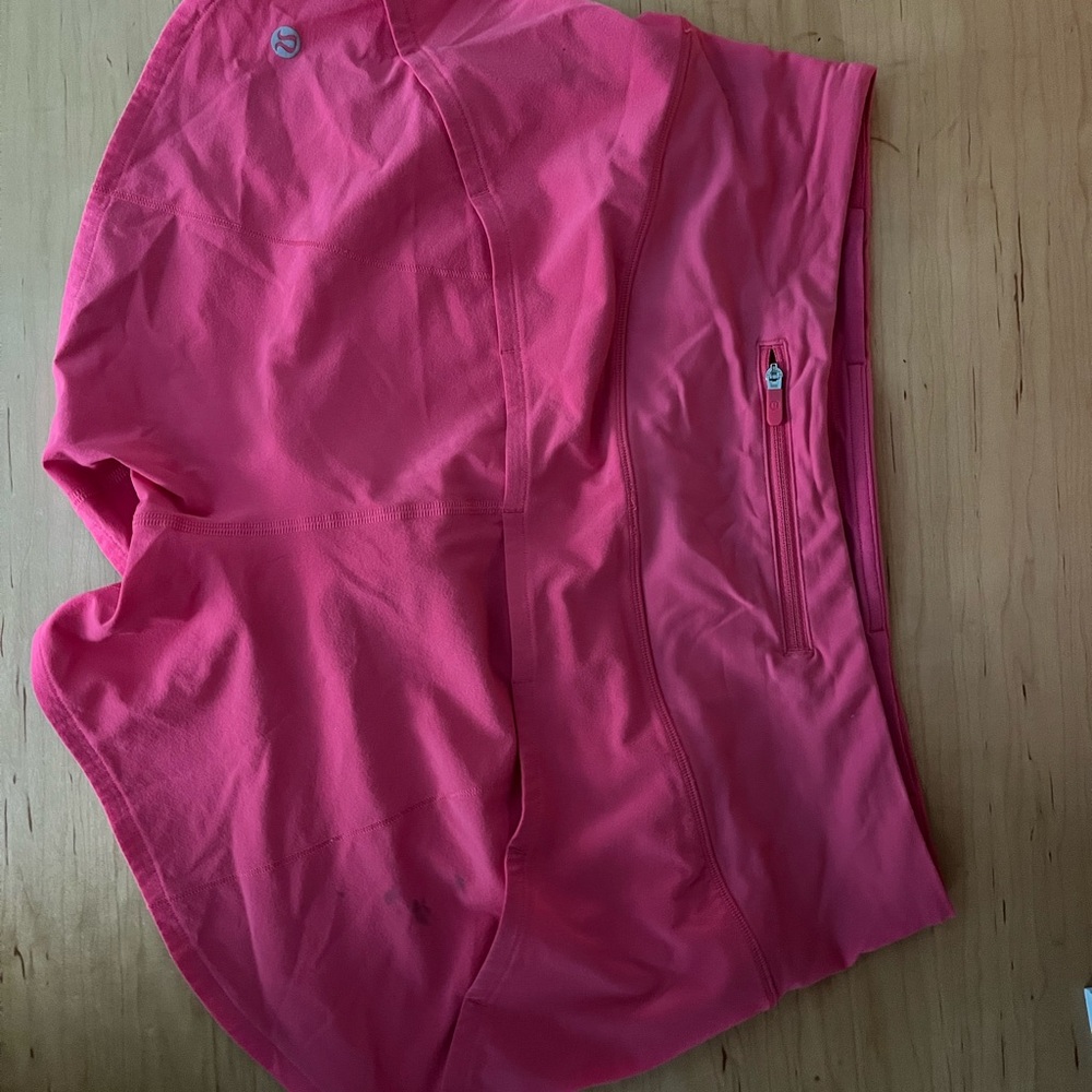 Lululemon Running Shorts with Zipper Pocket